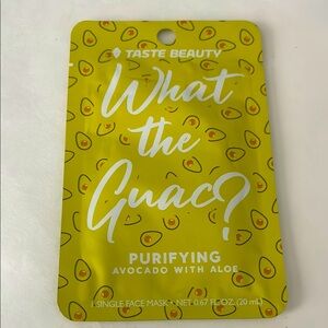 4/$20 🥑Taste Beauty “What the Guac?” Purifying Avocado Mask with Aloe